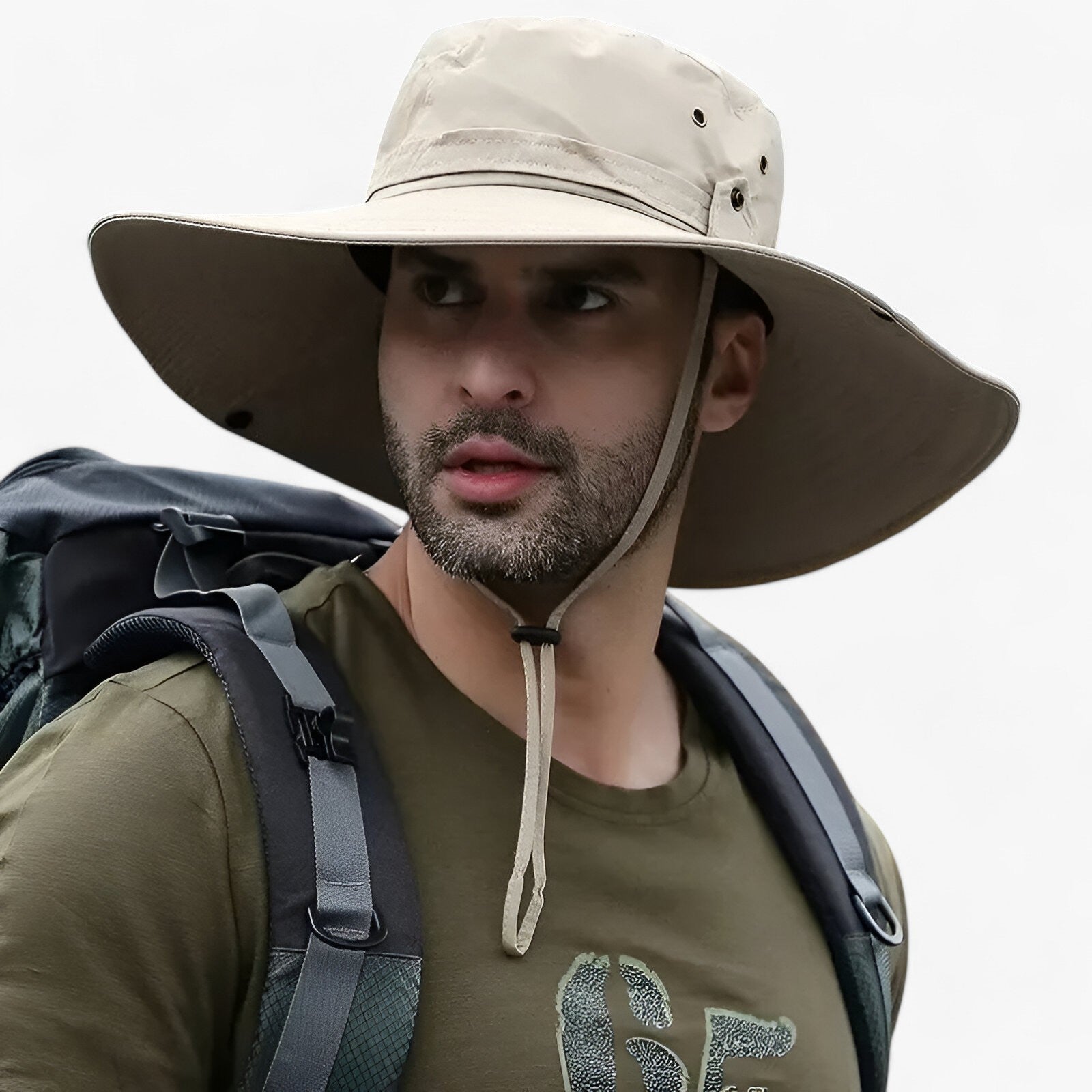 Zeno UV-Schutz Outdoor-Hut Atmungsaktiver Sonnenhut zum Wandern, Campen und Angeln | Lersk