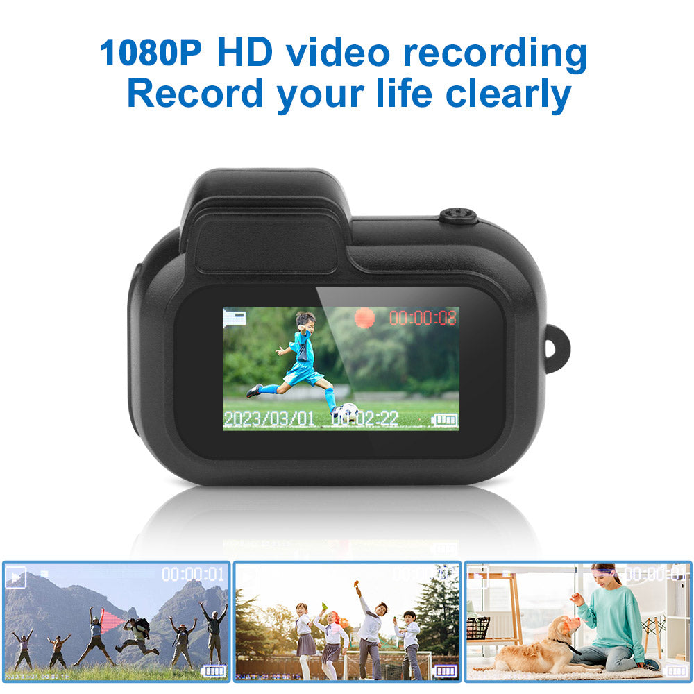 LumioJet Mini Rejsekamera 1080P Ultra Kompakt Lomme | Lersk