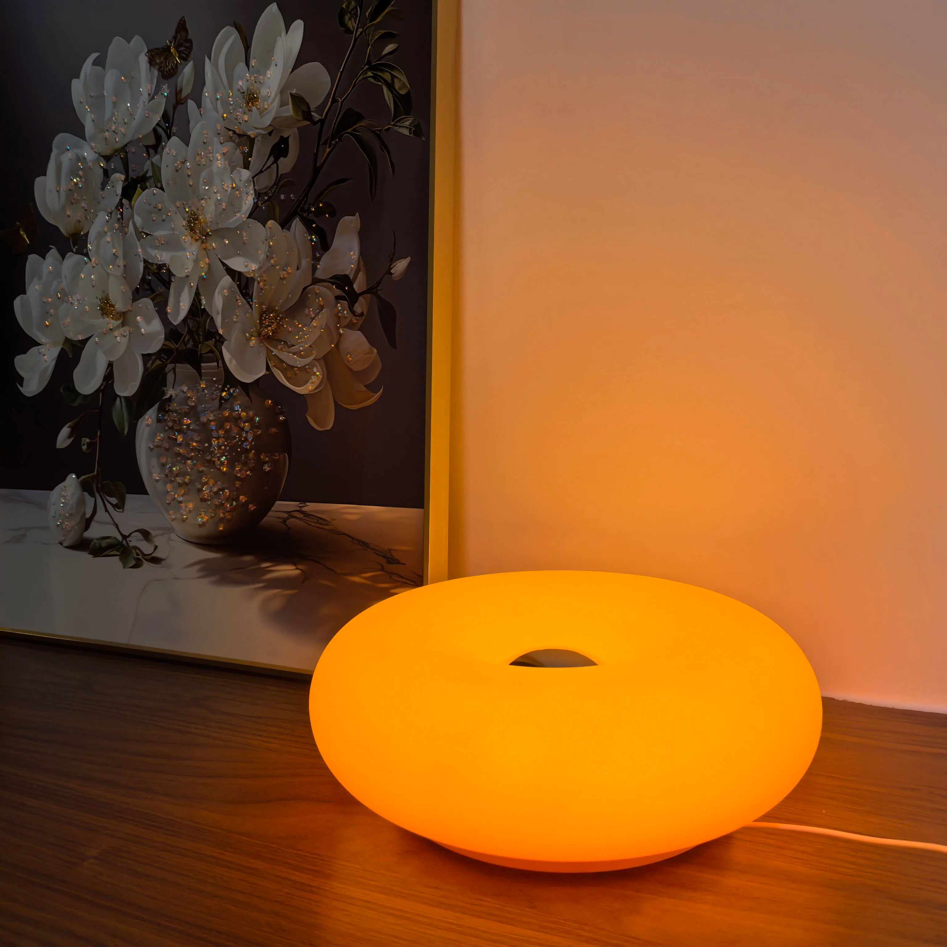 USB RGB Table Lamp With Touch Control Dimmable 16 Colors For Bedroom And Desk | Lersk