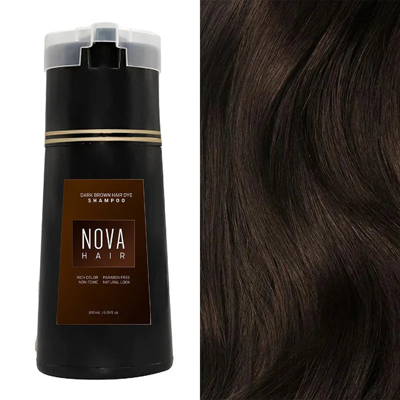 NovaHair – 10-minutters botanisk hårfarve shampoo | Lersk