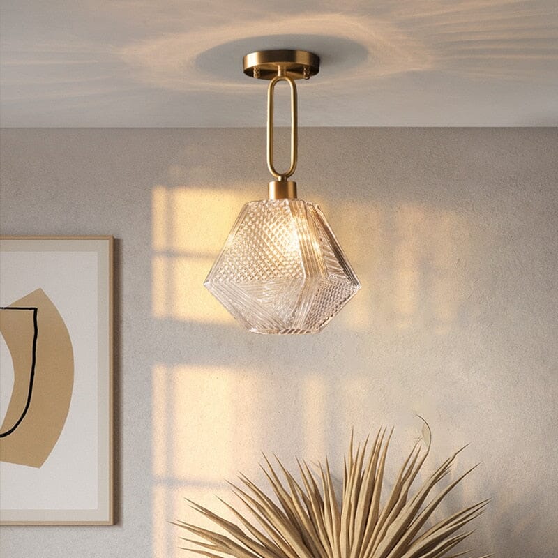 Lampadario a sospensione Lira in vetro | Lersk