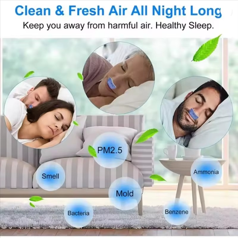 Adjustable Electric Anti Snoring Device With Custom Airflow For Quiet Restful Nights | Lersk