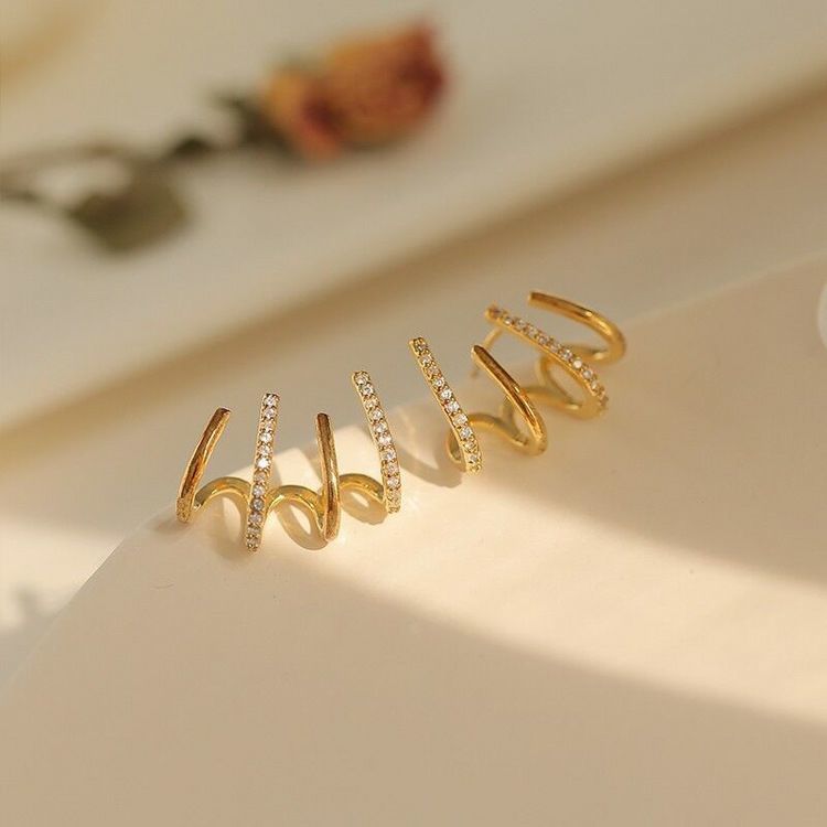 Elara Earrings 4 In 1 Hoop Design For Bold Style Lovers | Lersk