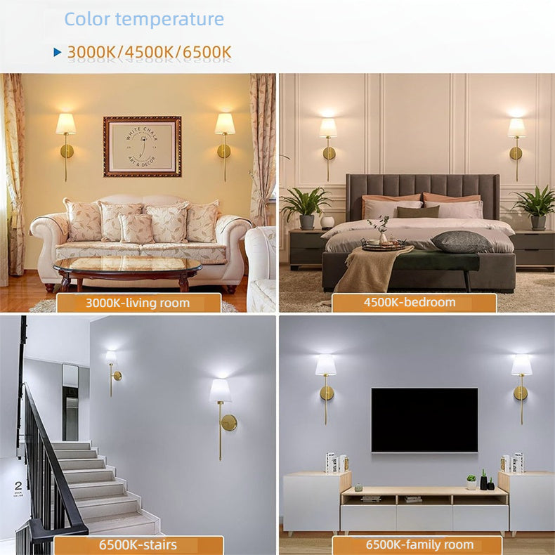 NovaGlow Wireless Wall Sconces Battery-Operated 2-Pack | Lersk