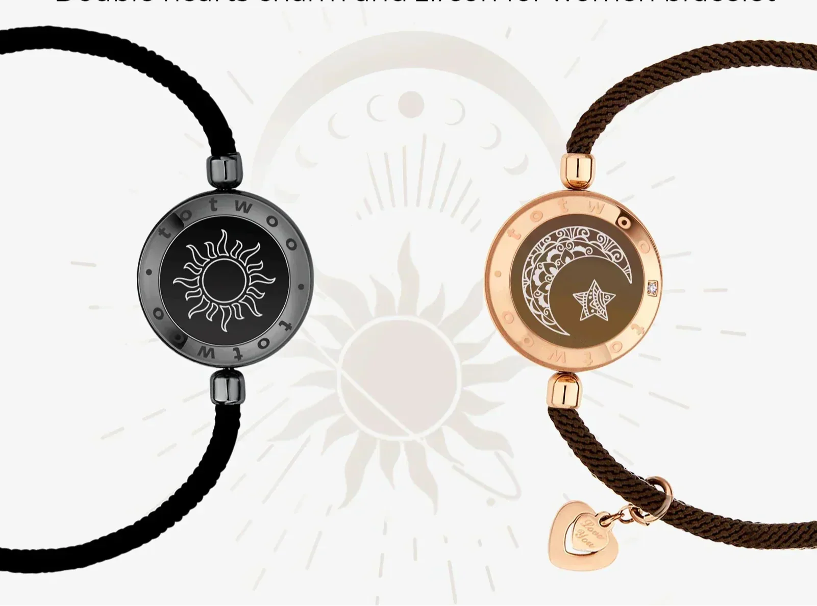 Braccialetti AuroraBond Duo per Amanti a Distanza, Si Illuminano e Vibrano | Lersk