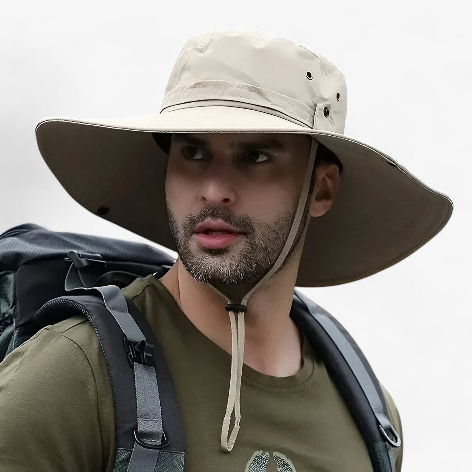 Zeno UV-Schutz Outdoor-Hut Atmungsaktiver Sonnenhut zum Wandern, Campen und Angeln | Lersk