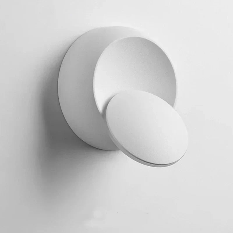 Applique murale moderne LED orientable à 350 degrés pour salon et chambre | Lersk