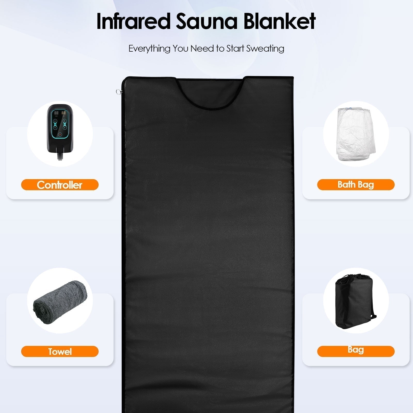 Infrared Sauna Blanket Portable Detox For Home Wellness | Lersk