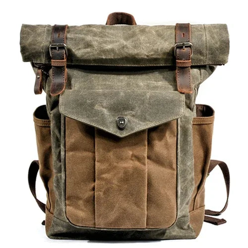 Alder Vintage Roll-Top Rucksack | Lersk