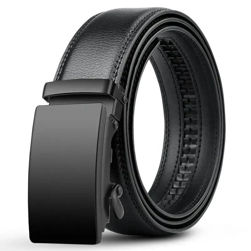 Cinturón de cuero PU para hombre con hebilla automática Cinturón de lujo premium para hombre Premium Luxury | Lersk