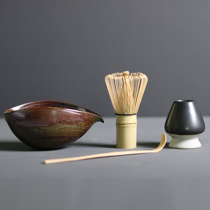 Miyano Keramisk Matcha Tesæt Minimalistisk Japansk Stil til Daglig Brug