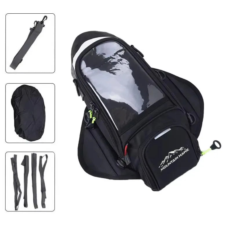 Multi-Functional Motorcycle Tank Bag – Touch-Screen Navigation & Storage | Lersk