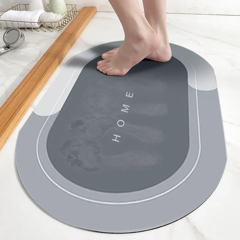 DryGuard Non Slip Bath Mat With Quick Dry And High Absorbency For Dry Floors | Lersk