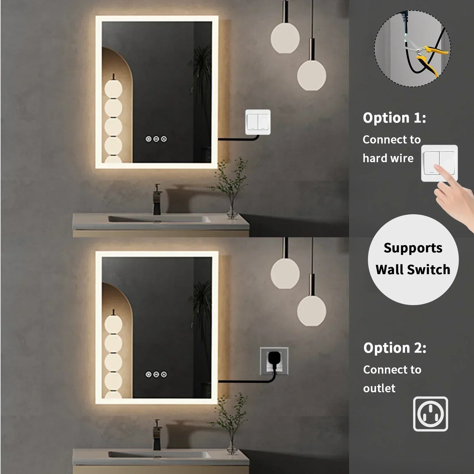 Liora Square Mirror | Lersk