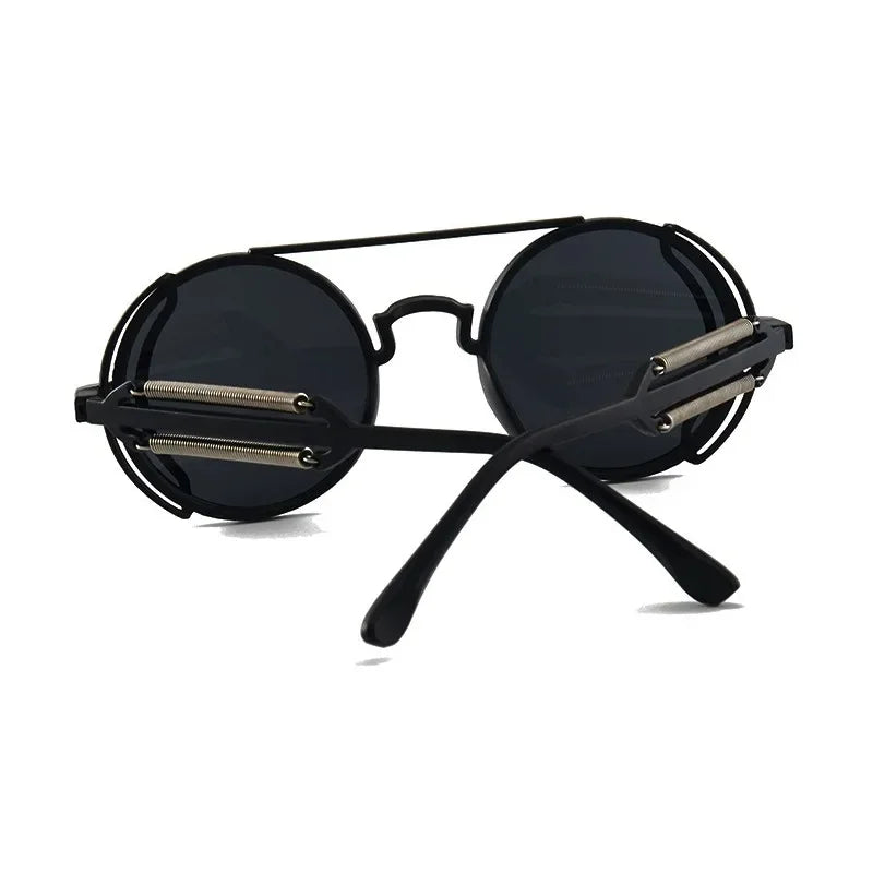 Lunettes de soleil vintage punk NovaRix avec verres miroir classiques | Lersk