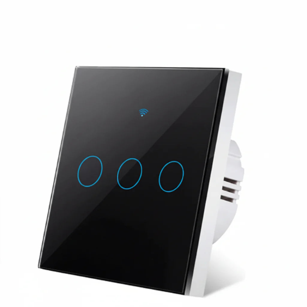 WiFi Smart Touch Light Switch with Alexa and Google Home No Neutral Wire Required | Lersk