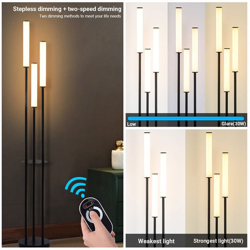 Solare Candlestick LED Floor Lamp | Lersk