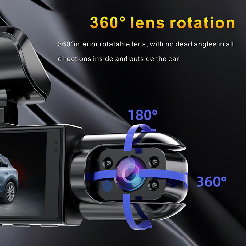 NovaSight DuoCam 1080P Dash Cam Front Interior View | Lersk