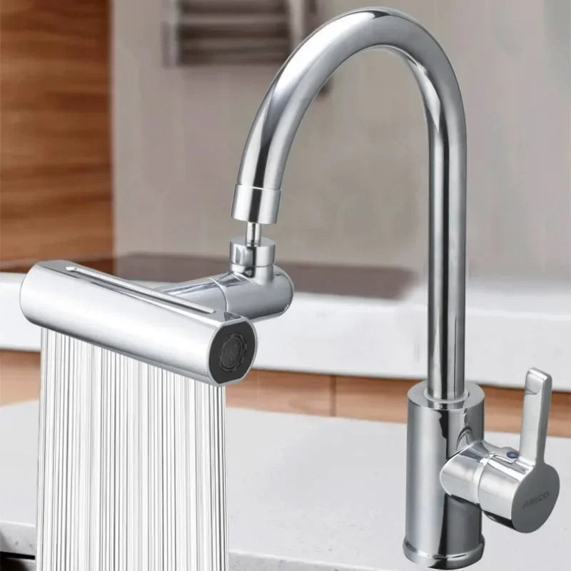 AquaFlow výsuvná umyvadlová baterie se 4 režimy a otočným kloubem 720° | Lersk