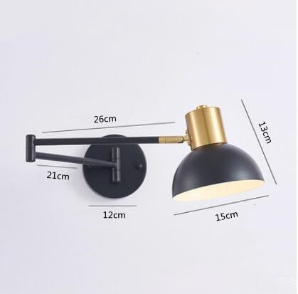 NovaLume Touch-Sensor Wall Light With Swing Arm LED | Lersk