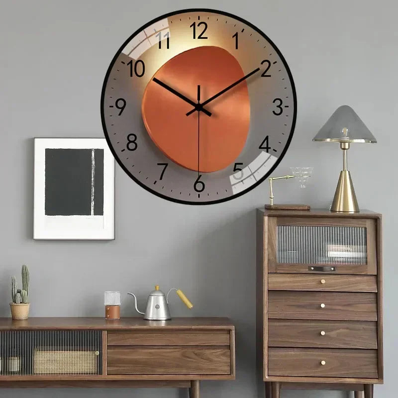 SereneTime Klasik Dijital Duvar Saati Sessiz Odalar İçin | Lersk