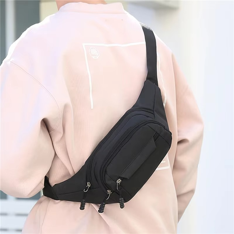 Bolso unisex impermeable de lona para cintura y bandolera para deportes al aire libre | Lersk