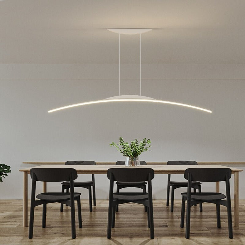 Sereno Elegant LED Island Chandelier for Dining Room | Lersk