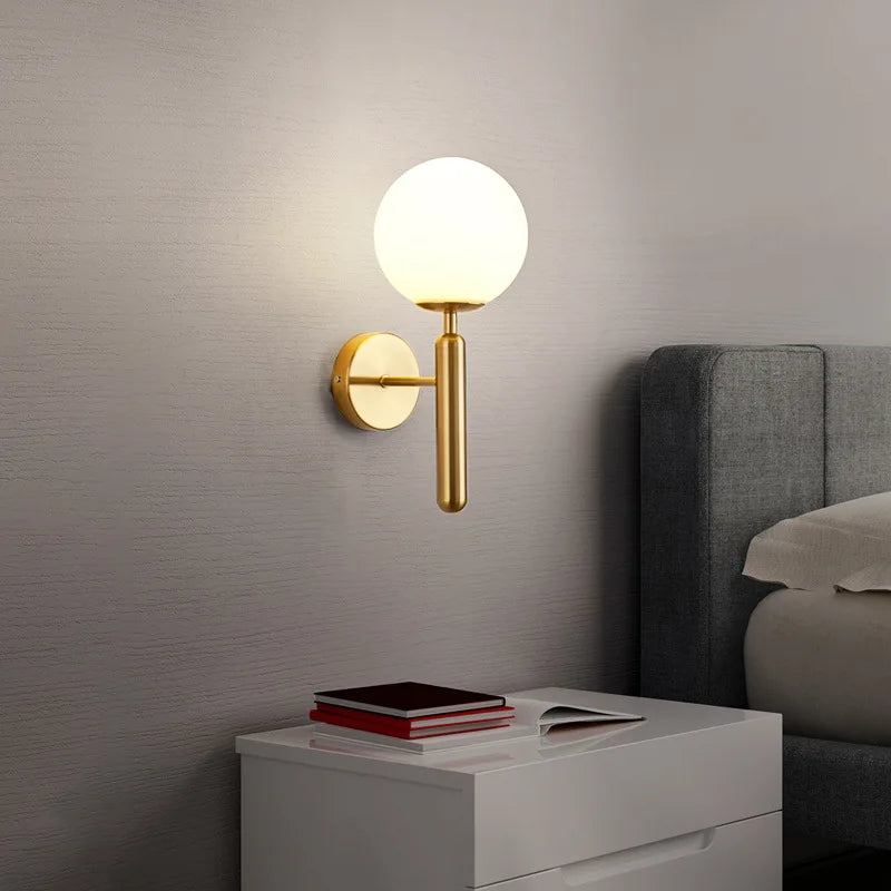 AuraNova Wall Sconce Modern Energy Saving Bedroom Lamp | Lersk
