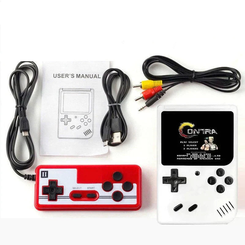 Ultimative 400-in-1 Retro-Spielkonsole Klassischer Handheld Tragbarer Spielspieler mit TV-Ausgang | Lersk