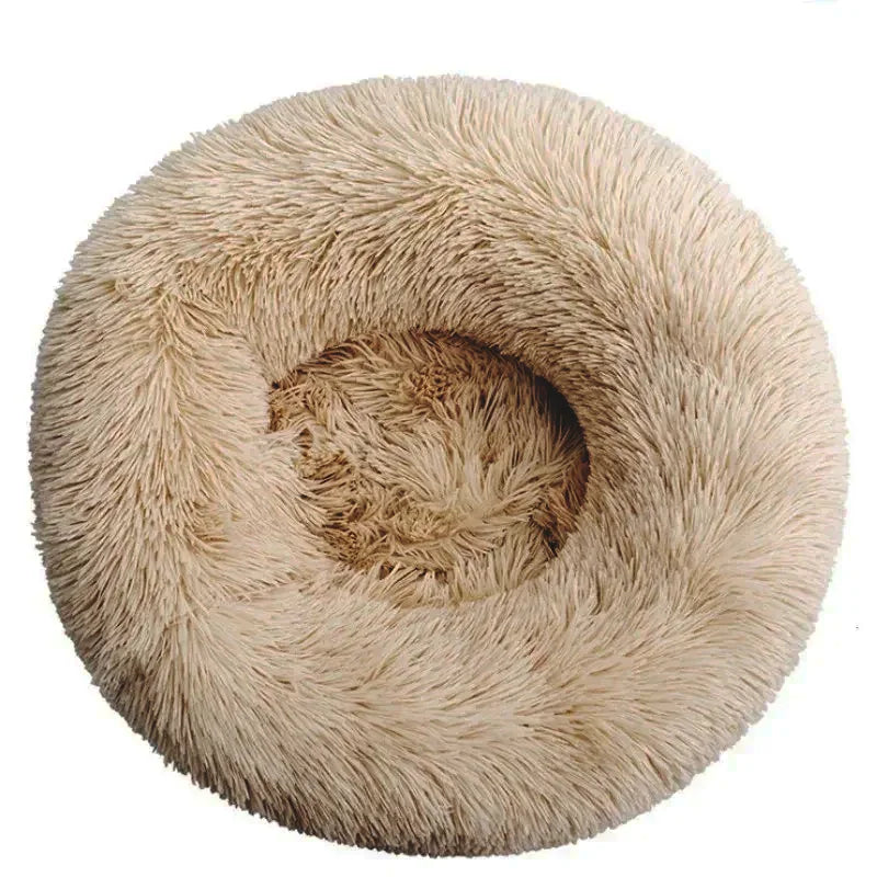 Cuccia Rotonda Super Morbida Ultra Morbida e Accogliente per Gatti e Cani | Lersk