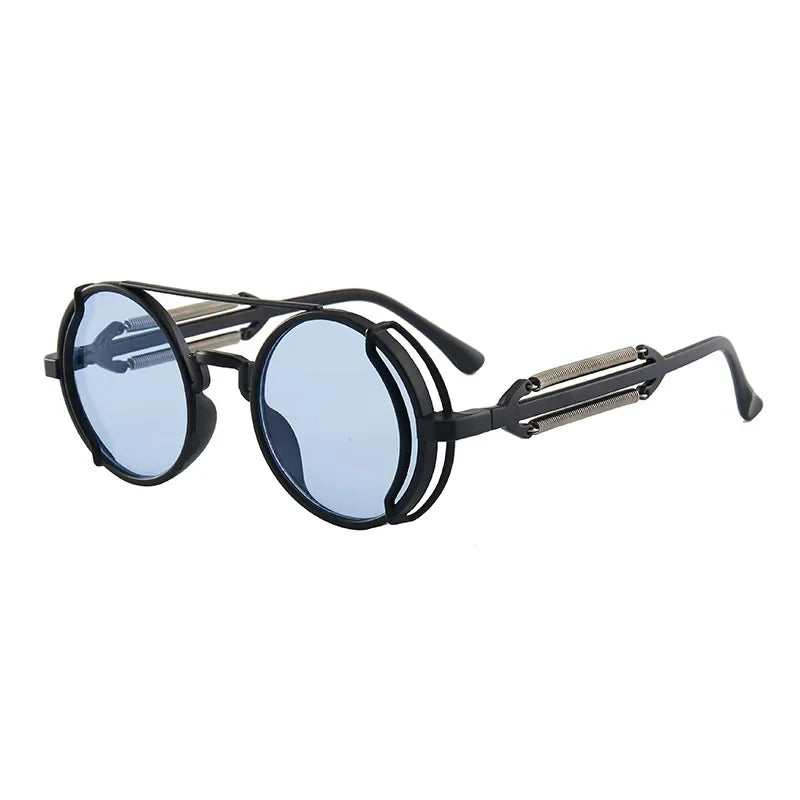 Lunettes de soleil vintage punk NovaRix avec verres miroir classiques | Lersk