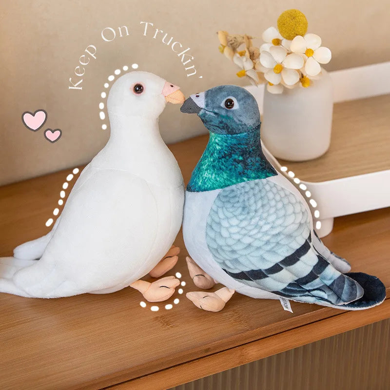 Pigeon Snuggly plüss játék galamb plüss puha játék a kényelmes ölelésekhez és gyengéd kényelemhez | Lersk