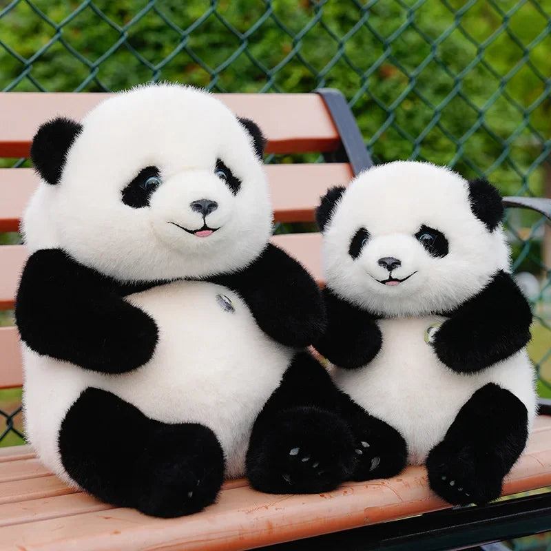Jumbo Panda Kuscheltier für gemütliche Umarmungen und sanfte Kuscheleinheiten, ein perfekter Plüschbegleiter | Lersk