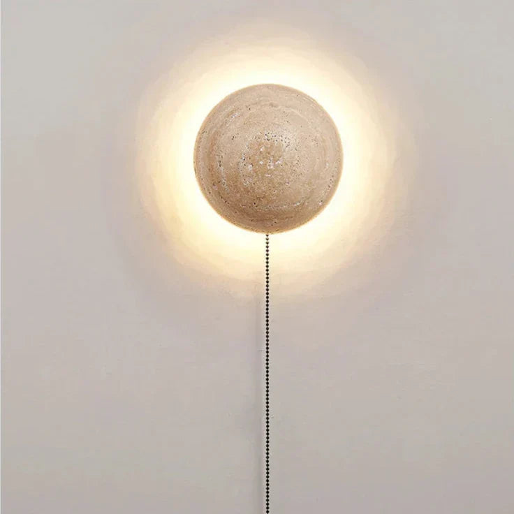 Asterra Cream Wall Lamp | Minimalist Indoor Lighting | Lersk