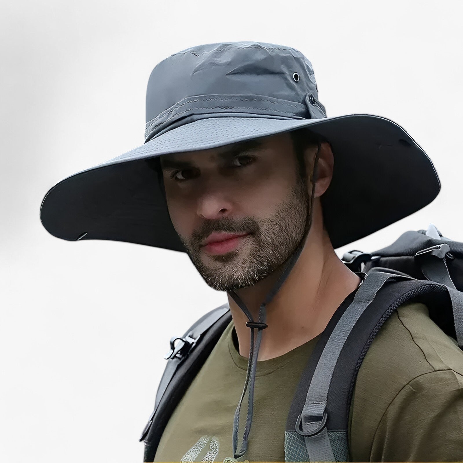 Zeno UV-Schutz Outdoor-Hut Atmungsaktiver Sonnenhut zum Wandern, Campen und Angeln | Lersk