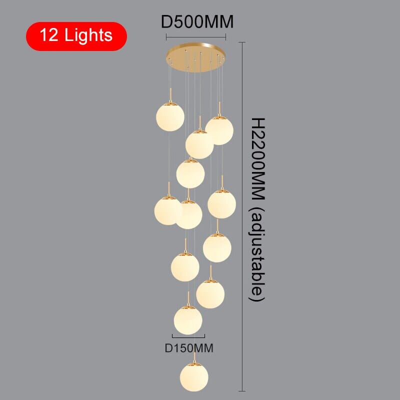 Liora Orb Chandelier | Lersk