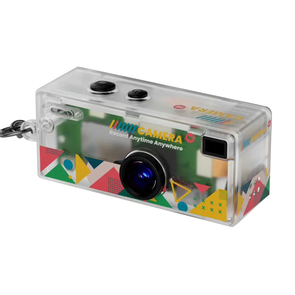 Mini telecamera portachiavi retrò 1080P con sensore CCD, flash e supporto MicroSD fino a 128GB | Lersk