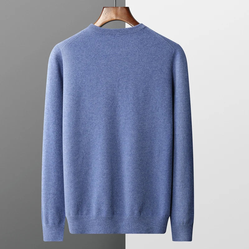 Caleris Merino Wool Sweater for Men, Australian Extrafine | Lersk