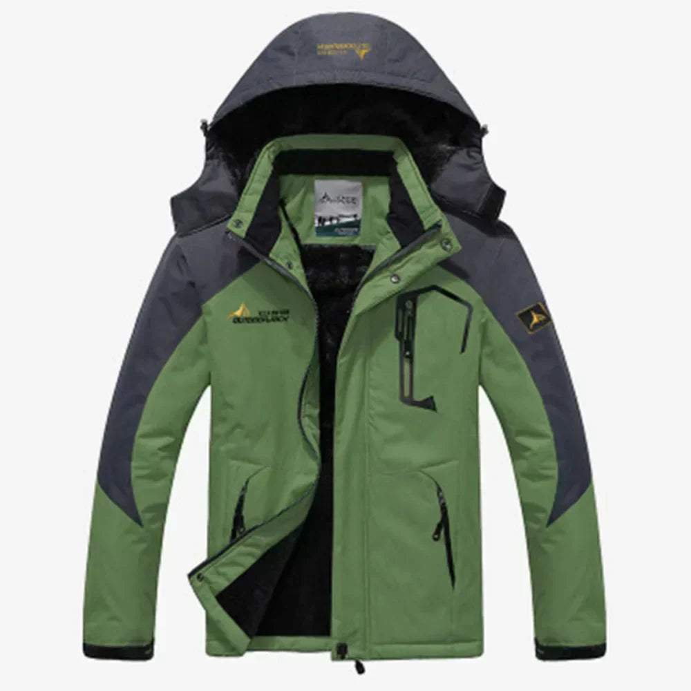 Ardent Ridge Men's Insulated Waterproof Hooded Anorak | Lersk