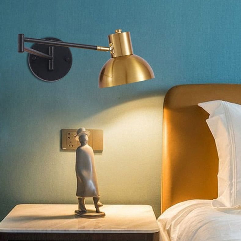 NovaLume Touch-Sensor Wall Light With Swing Arm LED | Lersk