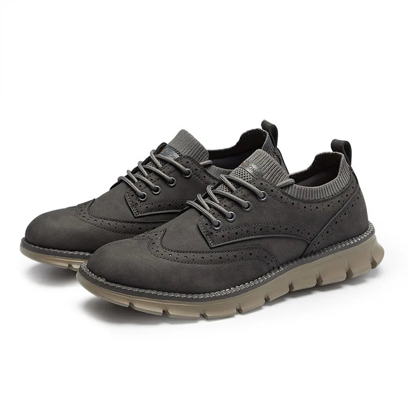 Pantofi Derby cu detaliu Wingtip | Lersk