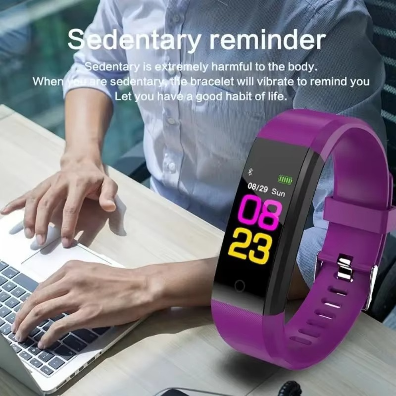 Orologio Smart Fitness Impermeabile con Monitoraggio della Frequenza Cardiaca e della Pressione Sanguigna per Uomo e Donna | Lersk