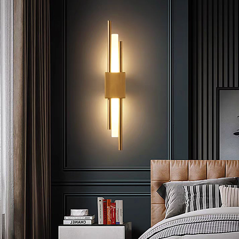 LED Staggered Wireless Wall Sconce USB Rechargeable For Modern Homes | Lersk