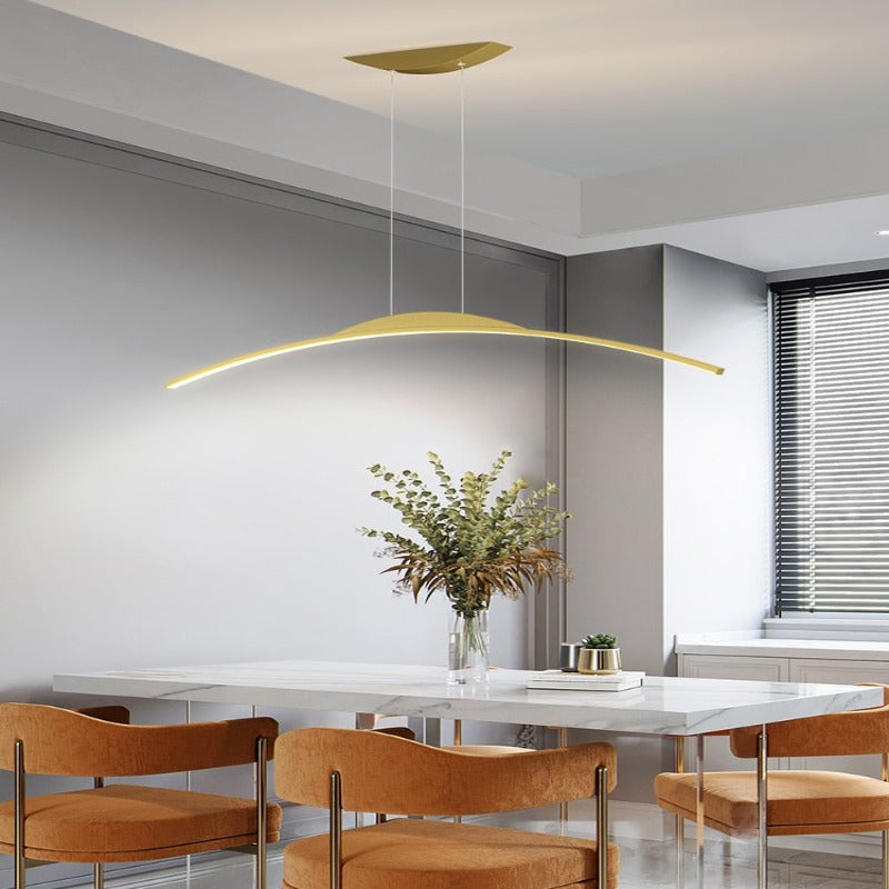 Sereno Elegant LED Island Chandelier for Dining Room | Lersk