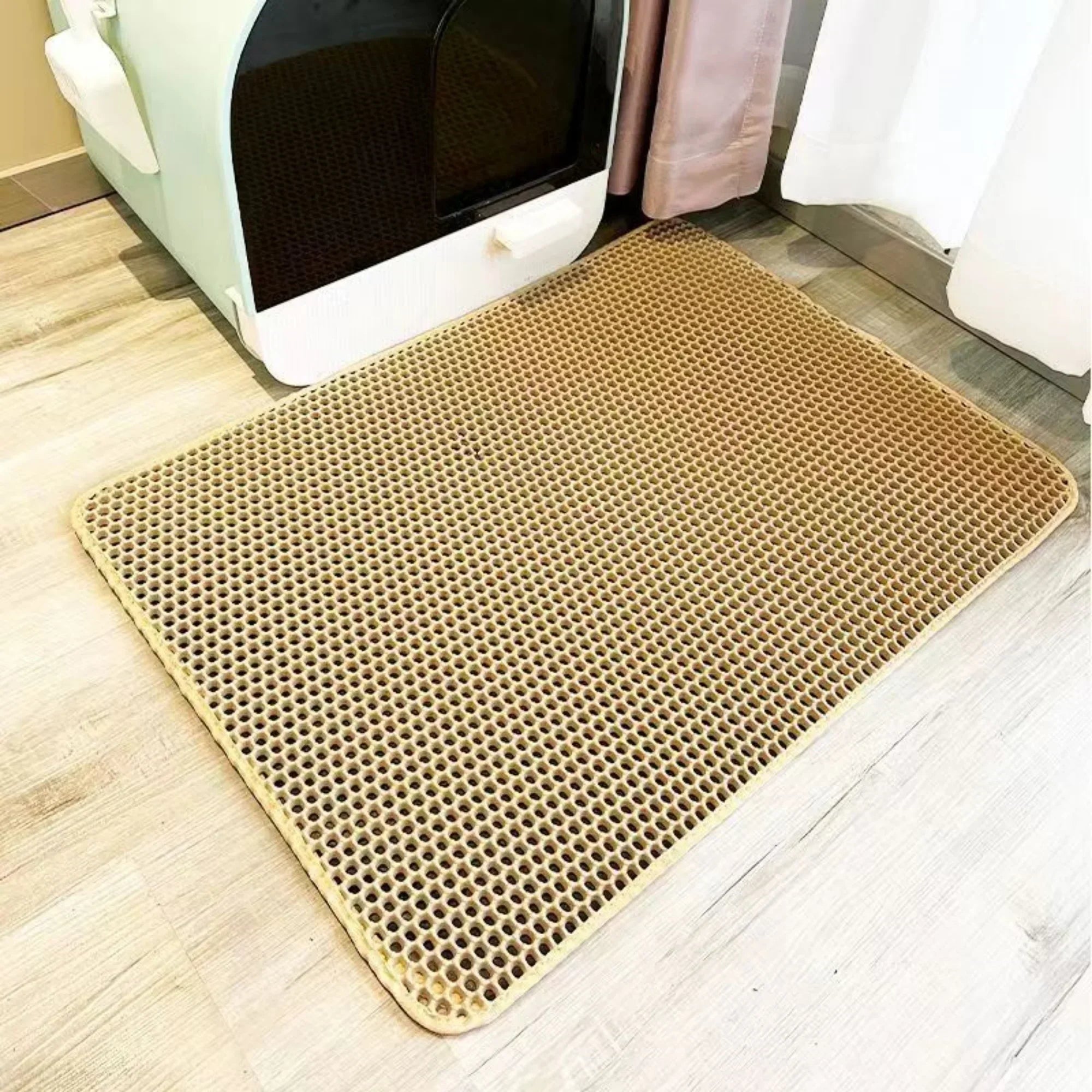 Ultra-Shield Double Layer Litter Mat — Heavy Duty Waterproof Pet Floor Protector | Lersk