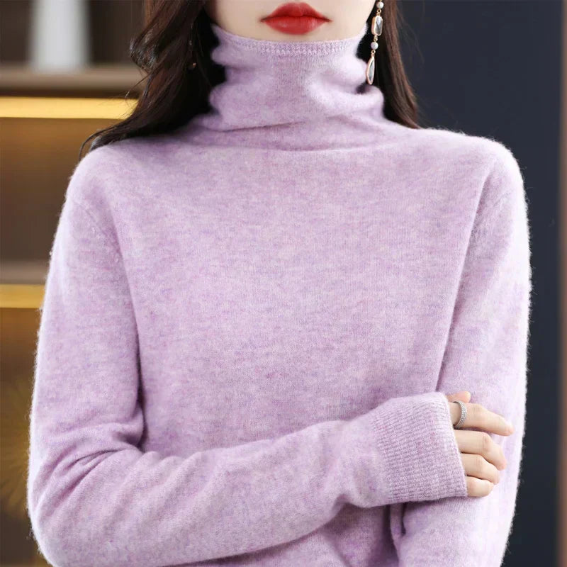 Aurelia Luxe 100% Merino Wool Women's Pullover Sweater Australian Merino Wool