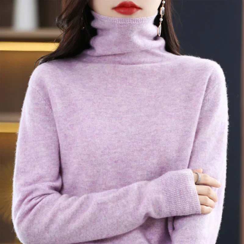 Aurelia Luxe 100% Merino Wool Women's Pullover Sweater Australian Merino Wool | Lersk