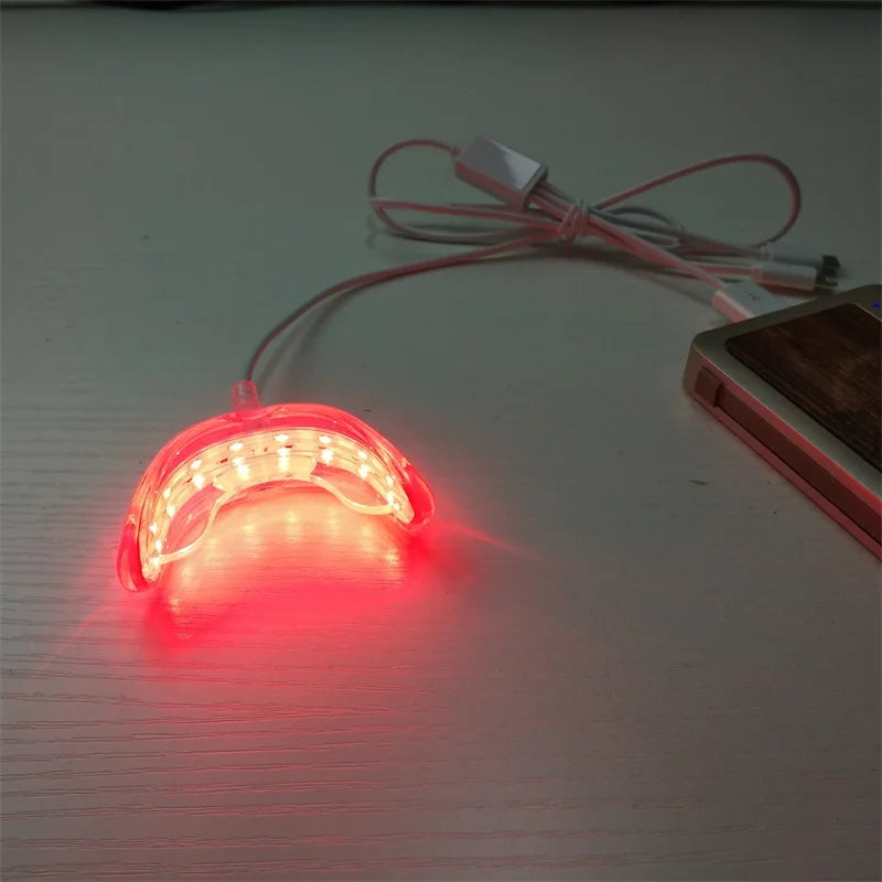 Dispositivo di terapia orale a luce rossa per il comfort di gengive e denti | Lersk