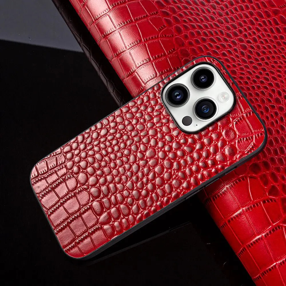 Funda para iPhone de cuero genuino Cosmo | Lersk