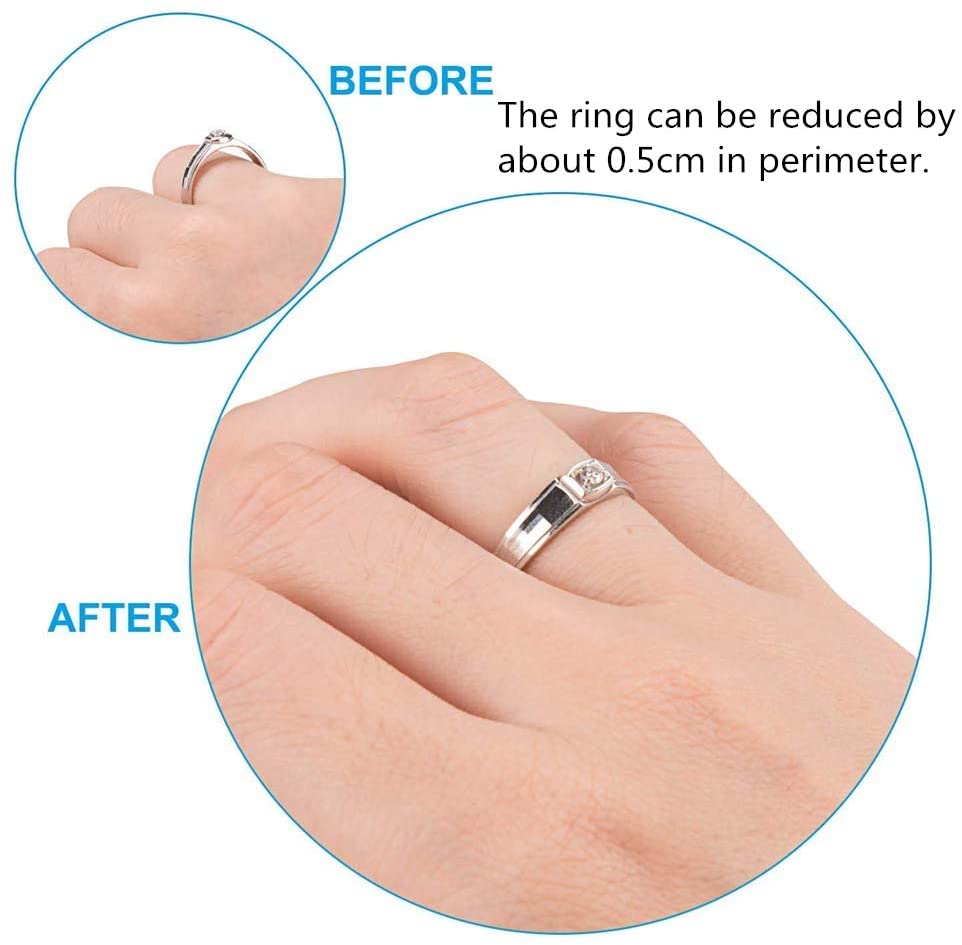 Invisible Ring Size Adjuster Pad For Any Ring - Subtle Quick Fit Enhancement That Slides On Easily | Lersk